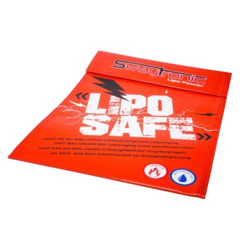 Swaytronic Sac lithium-polymère SAFE-BAG Rouge Swaytronic Sac lithium-polymère SAFE-BAG Rouge