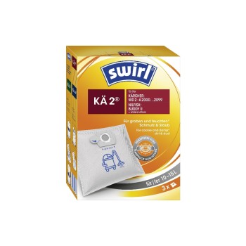 Swirl Staubfilterbeutel KÄ2 224067, 10-15 Liter