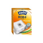Swirl Sac filtrant pour aspirateur ROB 6 4 pièces