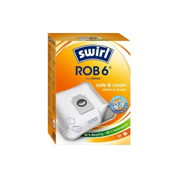 Swirl Staubfilterbeutel ROB 6, for Ecovacs