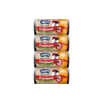 Swirl Müllbeutel elastisch 20l, Zugband 20l, 4er Pack
