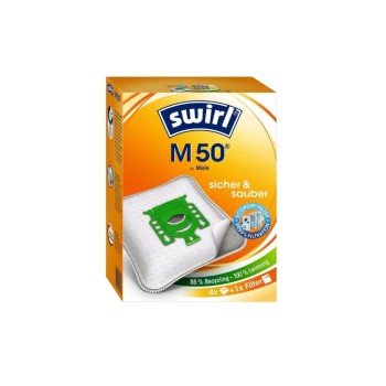 Swirl Sac filtrant pour aspirateur M50 MicroPor Plus Frische Action 4 pièces