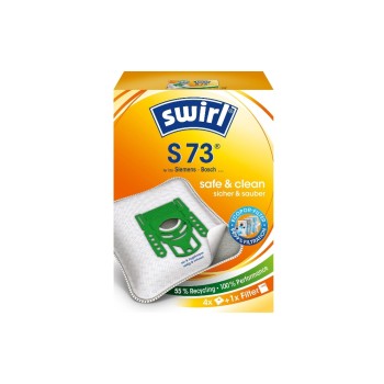 Swirl Staubfilterbeutel S 73 4 Stück