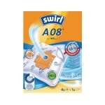 Swirl Sac filtrant pour aspirateur A 08 4 Pièce/s