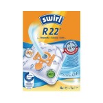 Swirl Sac filtrant pour aspirateur R 22 4 Pièce/s