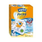 Swirl Sac filtrant pour aspirateur PH 99 4 Pièce/s