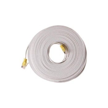 Swisscom HF cable CAT6a Ethernet, 25m, flach, white Swisscom HF cable CAT6a Ethernet, 25m, flach, white