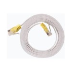 Swisscom HF cable CAT6a Ethernet, 2m, flach, white