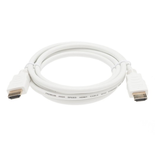 Swisscom HDMI câble 1.8m blanc, HF SCTV 2.0