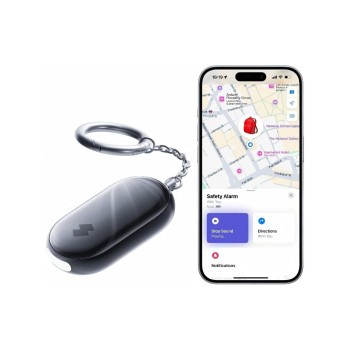 SwitchBot Alarme de poche « Safety » Plastique noir