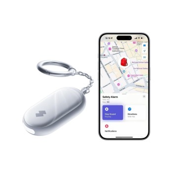 SwitchBot Alarme de poche Safety Blanc