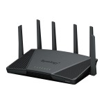 Synology RT6600ax, Tri-Band Wi-Fi 6 Router, 2.4GHz/5GHz, 2.5GbE, bis zu 6,6 Gbit/s