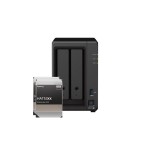Synology DS723+, 2-bay NAS, with 2x 16TB HDD Synology HAT53x
