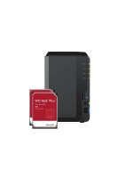 Synology DS223, 2-bay NAS, with 2x 4TB HDD WD Red Plus