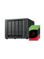 Synology DS423+, 4-bay NAS, with 4x 2TB HDD Seagate IronWolf