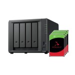 Synology DS423+, 4-bay NAS, with 4x 10TB HDD Seagate IronWolf