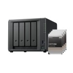 Synology DS423+, 4-bay NAS, with 4x 12TB HDD Synology Ent. HAT53x
