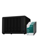 Synology DS1522+, 5-bay NAS, with 5x 12TB HDD Synology Plus HAT33x