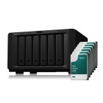 Synology DS1621+, 6-bay NAS, inkl. 6x 8TB HDD Synology Plus HAT33x