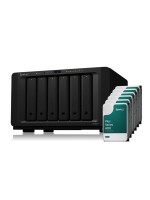 Synology DS1621+, 6-bay NAS, with 6x 8TB HDD Synology Plus HAT33x