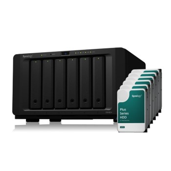 Synology NAS DiskStation DS1621+ 6-bay Synology Plus HDD 48 TB