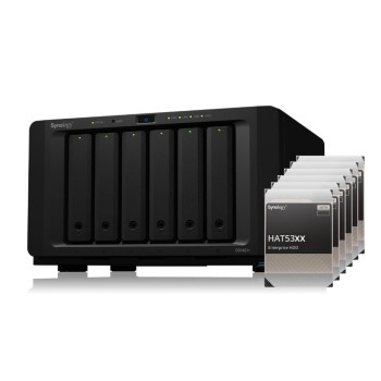 Synology NAS DiskStation DS1621+ 6-bay Synology Enterprise HDD 24 TB