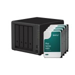 Synology DS923+, 4-bay NAS, inkl. 4x 4TB HDD Synology Plus HAT33x