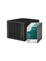 Synology DS923+, 4-bay NAS, with 4x 12TB HDD Synology Plus HAT33x