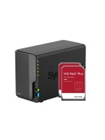 Synology DS224+, 2-bay NAS, inkl. 2x 2TB HDD WD Red Plus
