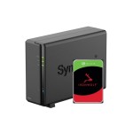 Synology NAS DiskStation DS124 1-bay Seagate Ironwolf 4 TB