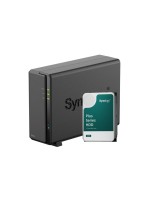 Synology DS124, 1-bay NAS, with 1x 4TB HDD Synology Plus HAT33x