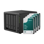 Synology DS925+, 4-bay NAS, with 4x 6TB HDD Synology Plus HAT33x