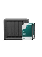 Synology DS425+, 4-bay NAS, with 2x 8TB HDD Synology Plus HAT33x