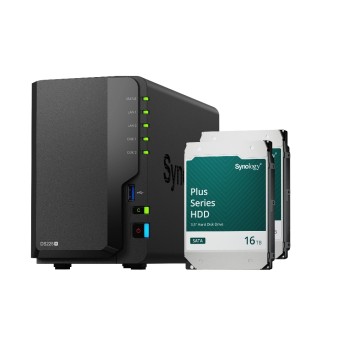 Synology NAS DiskStation DS225+ 2-bay DISQUE DUR 32 TO