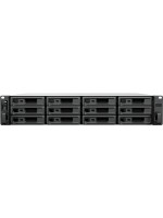 Synology RS2423RP+II, 12-bay NAS, AMD Ryzen V1780 CPU, rend. power supply 2x 550W