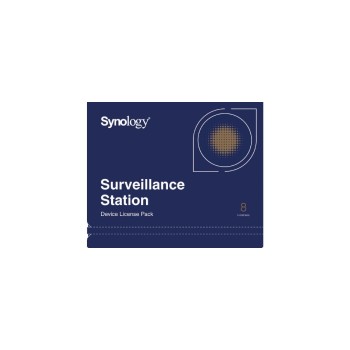 Synology Licence Surveillance 8 caméras supplémentaires Synology Licence Surveillance 8 caméras supplémentaires