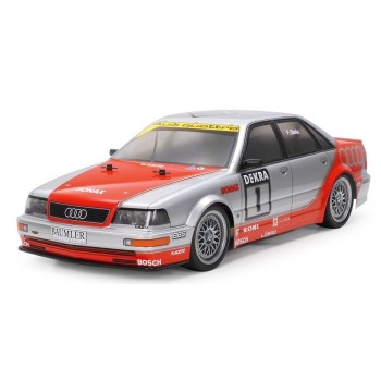 Tamiya Voiture de tourisme 1992 Audi V8 Touring, TT-02 1:10, Bausatz Tamiya Voiture de tourisme 1992 Audi V8 Touring, TT-02 1:10, Bausatz