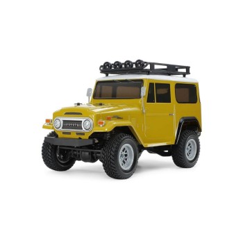 Tamiya Scale Crawler Toyota Land Cruiser 40 CC-02 Jaune, kit de construction, 1:10