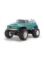Tamiya Monster Truck Squash Van GF-02 4WD Turquoise, kit de construction, 1:10
