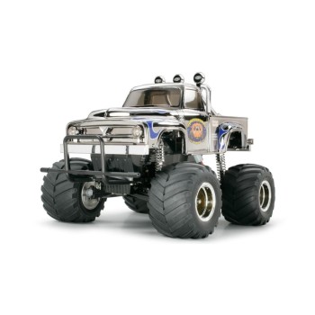 Tamiya Monster Truck Midnight Pumpkin Metallic Kit de construction + ESC, 1:12