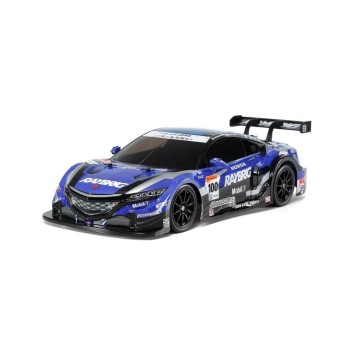 Tamiya Voiture de tourisme Raybrig NSX Concept-GT TT-02 Kit de construction avec ESC, 1:10 Tamiya Voiture de tourisme Raybrig NSX Concept-GT TT-02 Kit de construction avec ESC, 1:10