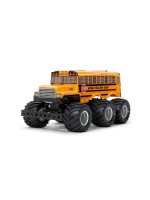 Tamiya Monster Truck King Yellow 6x6 G6-01 Kit de construction, 1:18