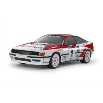 Tamiya Voiture de tourisme Toyota Celica GT-Four, TT-02, Kit de construction, 1:10 Tamiya Voiture de tourisme Toyota Celica GT-Four, TT-02, Kit de construction, 1:10
