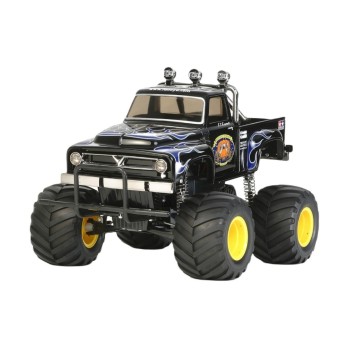 Tamiya Monster Truck Midnight Pumpkin Black Edition Kit de construction, 1:12