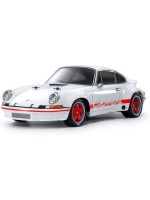 Tamiya Porsche 911 Carrera RSR 2.8 White Kit de construction, 1:10, 4WD, TT-02
