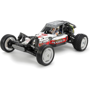 Tamiya 1/10 RC Fighter Nxgen Kit de construction, 1:10, RWD, DT-04