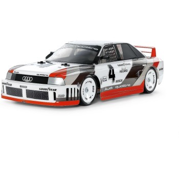 Tamiya Audi 90 quattro Racing Kit de construction, 1:10, 4WD, TT-02 Tamiya Audi 90 quattro Racing Kit de construction, 1:10, 4WD, TT-02