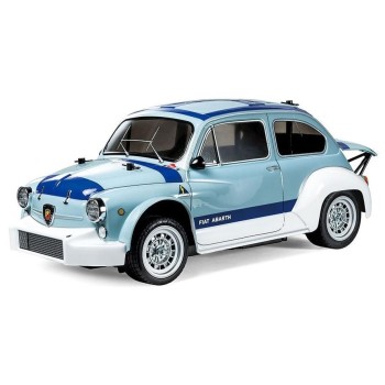 Tamiya Fiat Abarth 1000 TCR, MB-01, Kit de construction, 1:10 avec régulateur (ESC) Tamiya Fiat Abarth 1000 TCR, MB-01, Kit de construction, 1:10 avec régulateur (ESC)