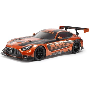 Tamiya Mercedes AMG GT3 EVO Orange Painted, Bausatz, 1:10, 4WD, TT-02