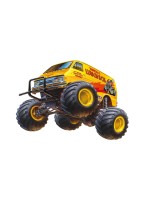 Tamiya Monster Truck Boîte à lunch EVO Kit de construction, 1:12